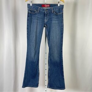 Guess Denim Flare Jeans Women's Size 29 Retro Southwestern Western Retro Stretch